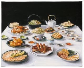 Lisa Milroy - Chinese Banquet