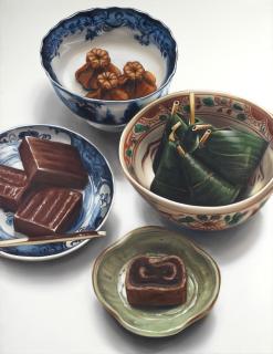 Lisa Milroy - Japanese Sweets (unframed)