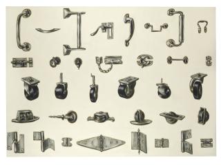 Lisa Milroy - Pulleys, Handles, Castors, Locks And Hinges