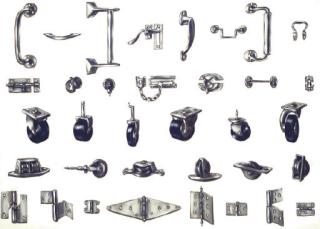 Lisa Milroy - Pulleys, Handles, Castors, Locks And Hinges