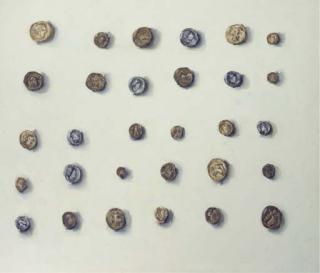 Lisa Milroy - Roman Coins