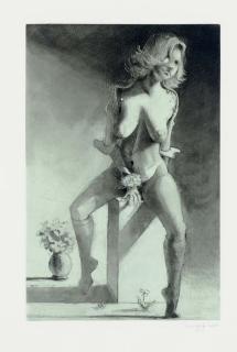 Lisa Yuskavage - Kathy on a Pedestal