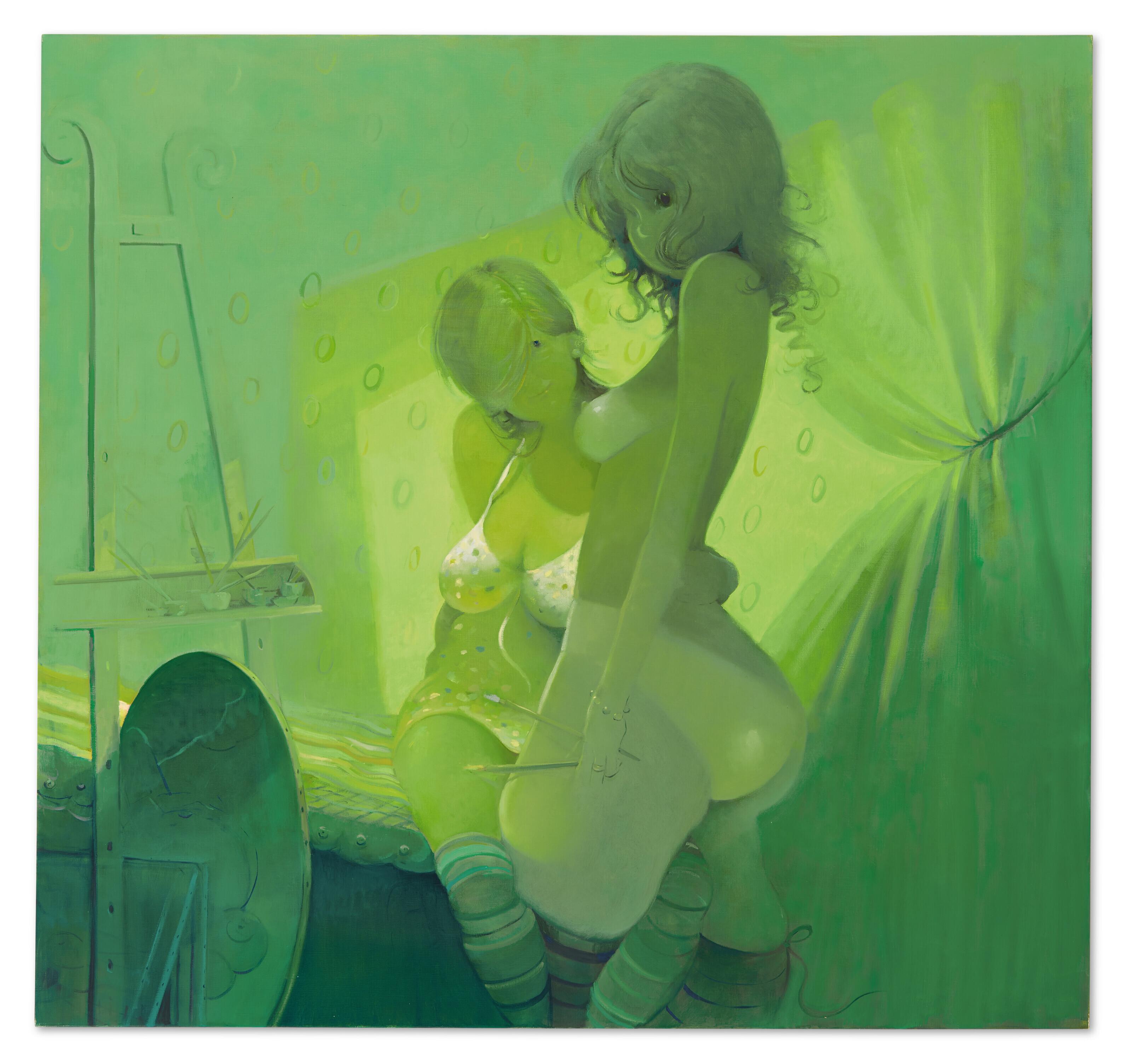 Lisa Yuskavage - Studio