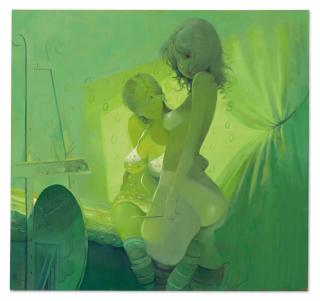 Lisa Yuskavage - Studio