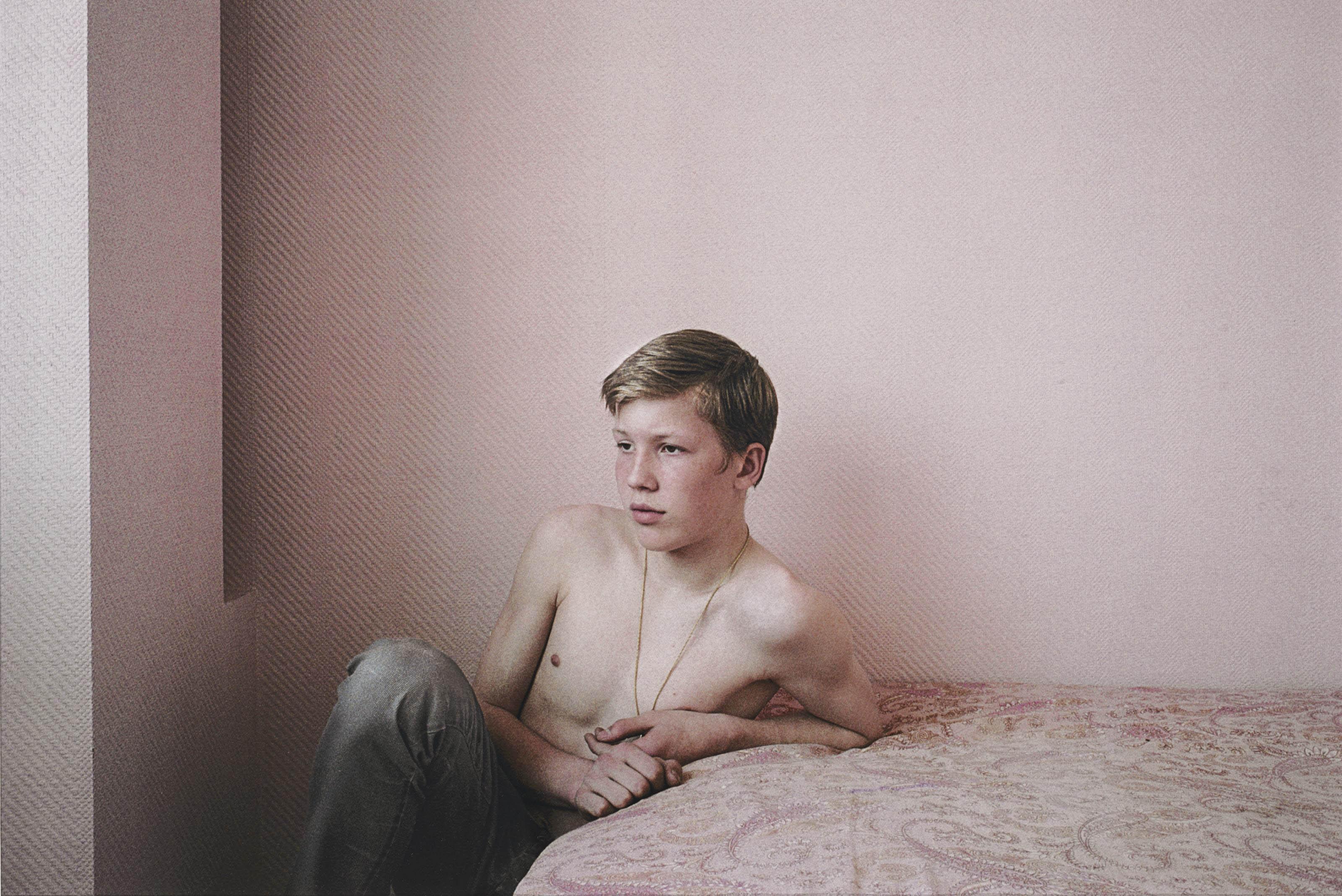 Lise Sarfati - Genia, Moscou, 2002, from \'Rough, Cold and Close: A Russian Poem\'