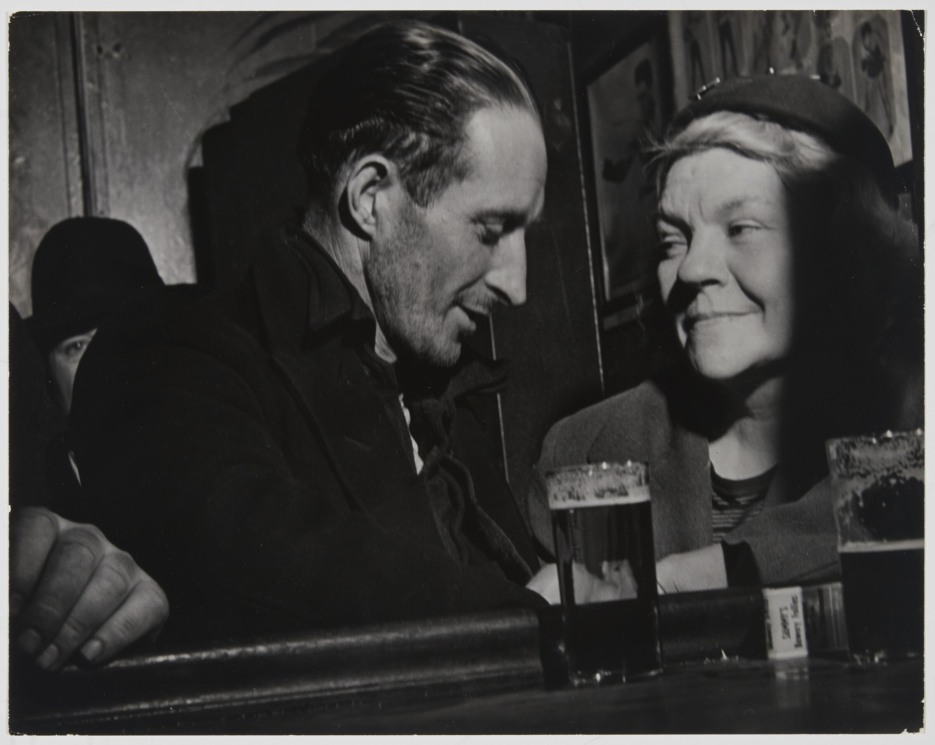 Lisette Model - Sammy\'s Bar, Woman Looking at a Man,1944