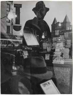 Lisette Model - Through a window pane, Battery, New York , 1939–1940