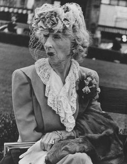 Lisette Model - Woman with Veil, San Francisco, 1949