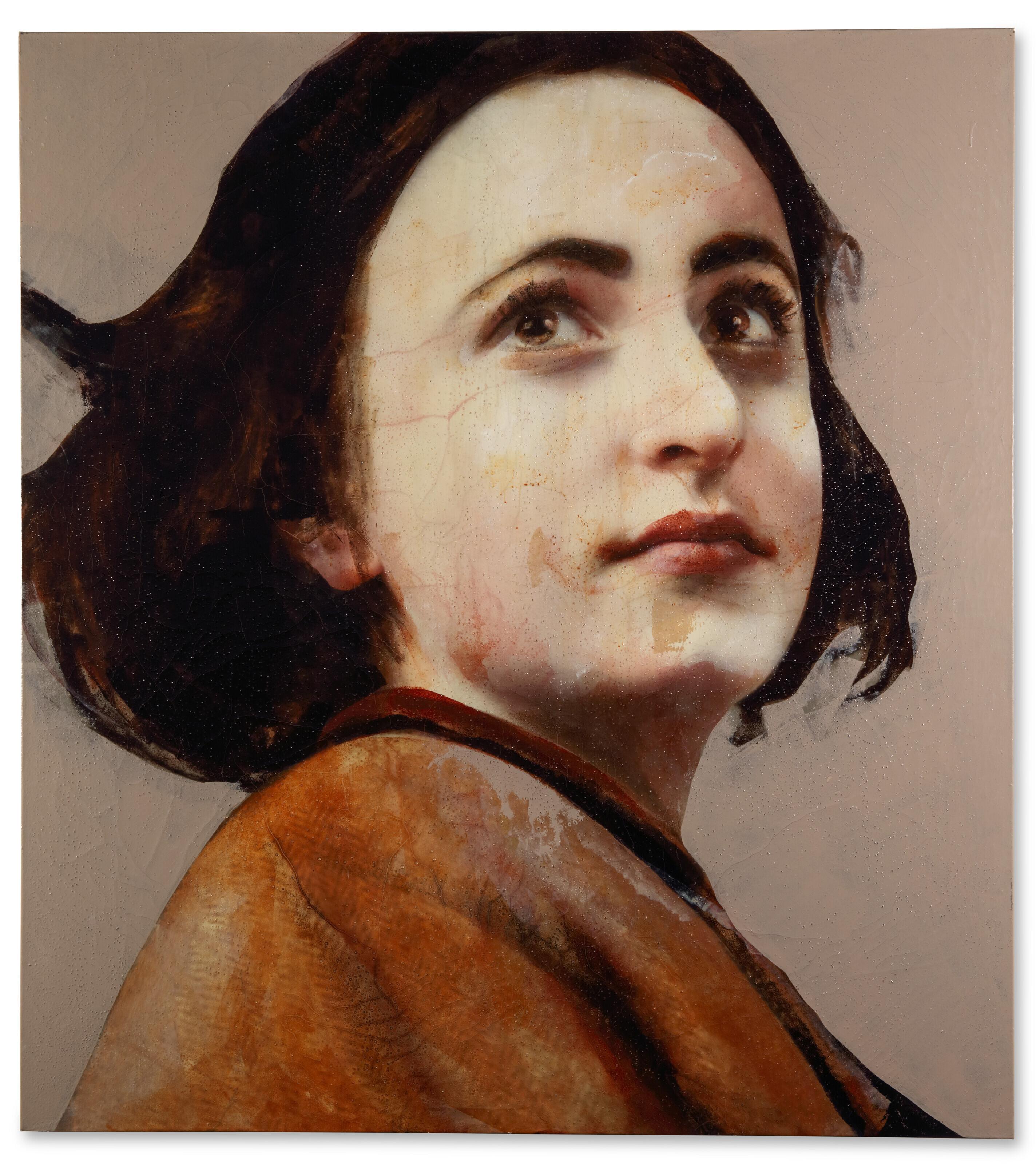 Lita Cabellut - Anne Frank (from the series Portrait of Human Knowledge)