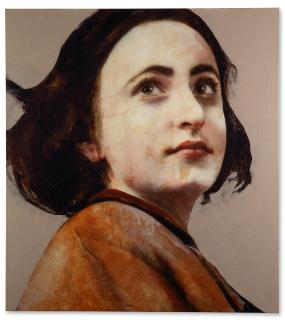 Lita Cabellut - Anne Frank (from the series Portrait of Human Knowledge)