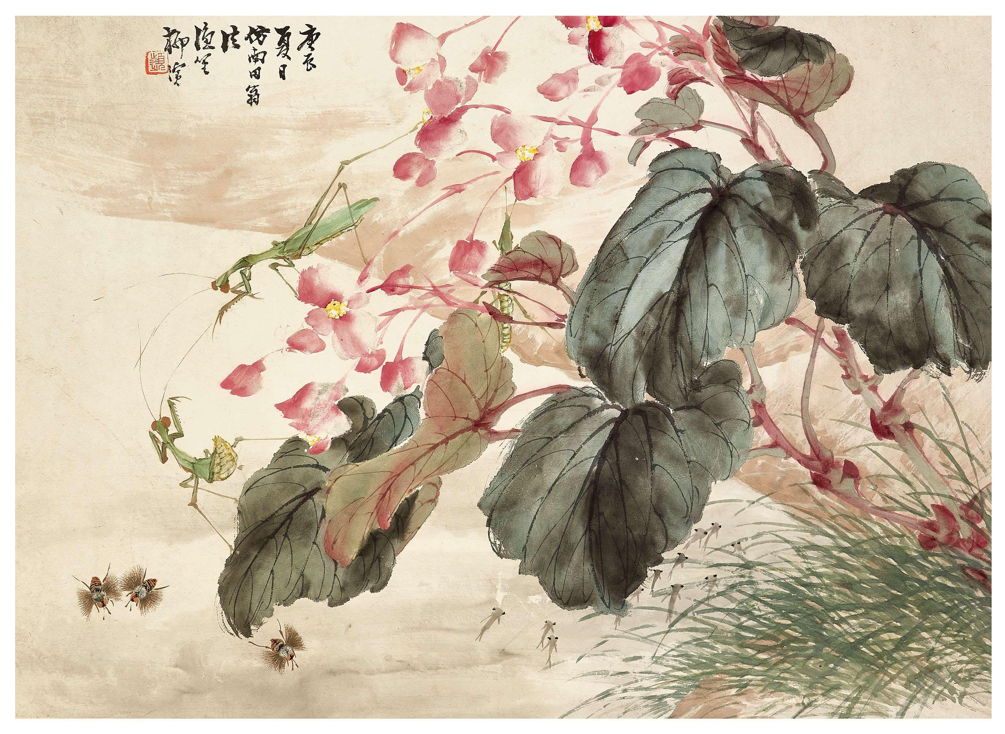 Liu Bin - Flower and Insects