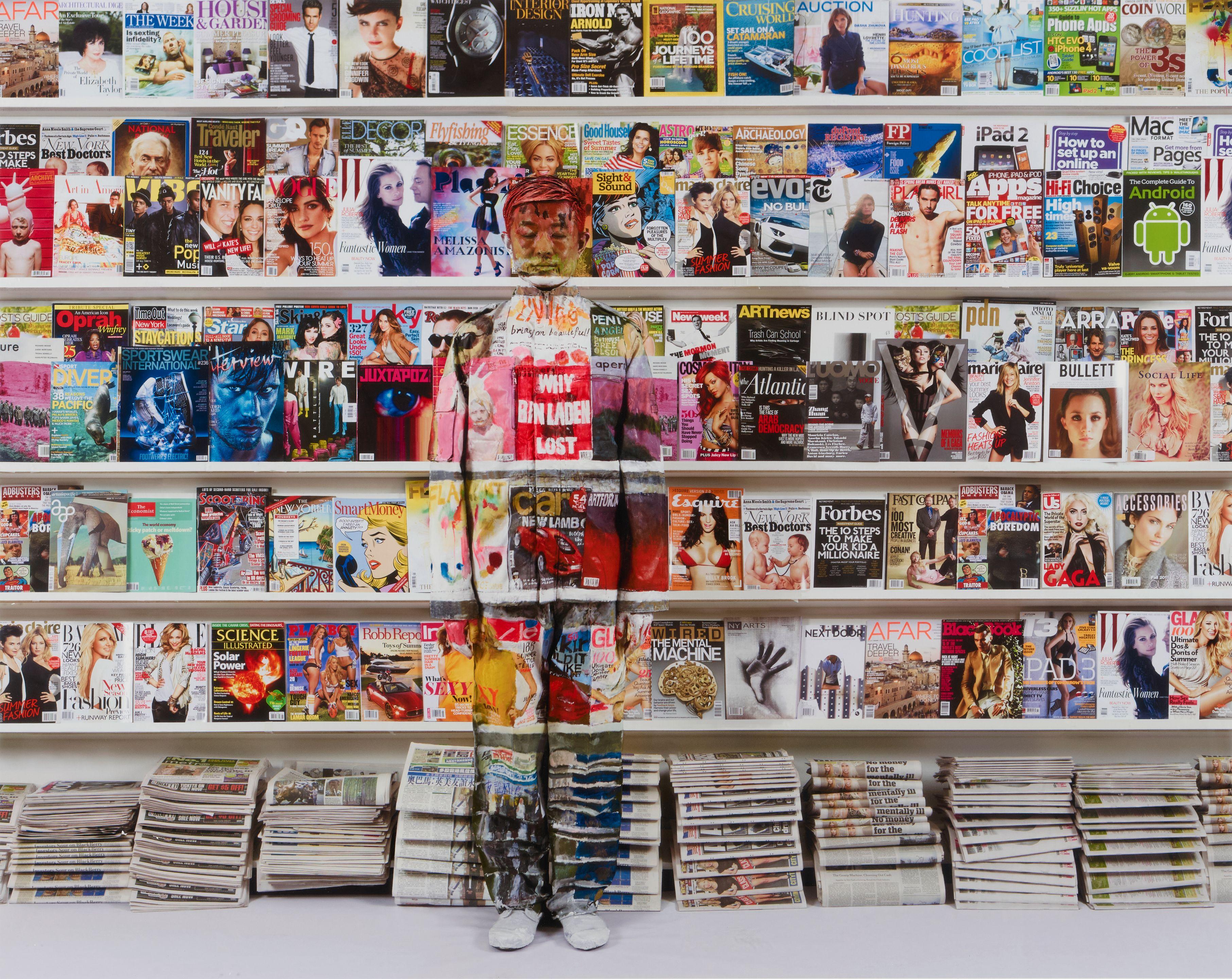 Liu Bolin - Hiding in the City, New York #3