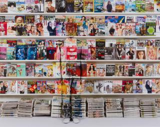 Liu Bolin - Hiding in the City, New York #3