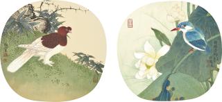 Liu Bonong - Dove; Kingfisher