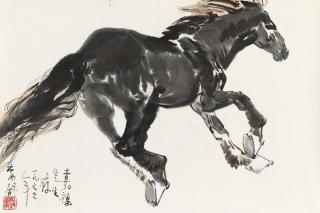 Liu Boshu - Running Horse