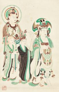 Liu Dan - Dunhuang Figures