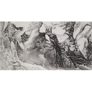 Liu Dan - Ink Landscape Ii