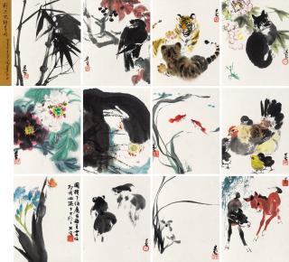 Liu Danzhai - Album Of Animal, Insects And Flowers