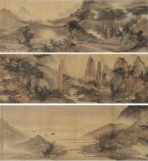 Liu Du - Landscape Of Tiantai Shan