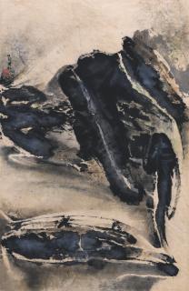 Liu Guo-Song - Snowy Landscape