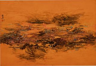 Liu Guosong - Sunset Upon The Wide Earth