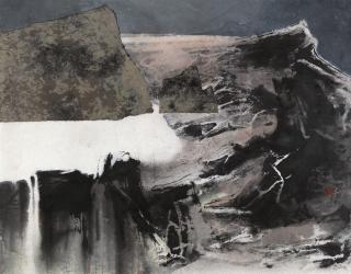 Liu Guosong - Time of the Chirping insects(Painted in 1967)