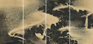 Liu Guosong - Winter Mountains