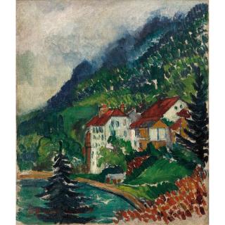 Liu Haisu - European Landscape