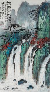 Liu Haisu - Landscape of Mount Huangshan