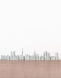 Liu Jianhua - Buildings--Reflection in Water