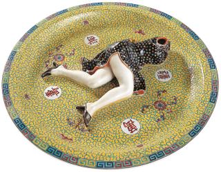 Liu Jianhua - Polychrome Ceramic Series - Games