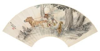 Liu Jiyou - Scene Of Horse Capture