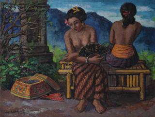Liu Kang - Balinese Maidens Resting