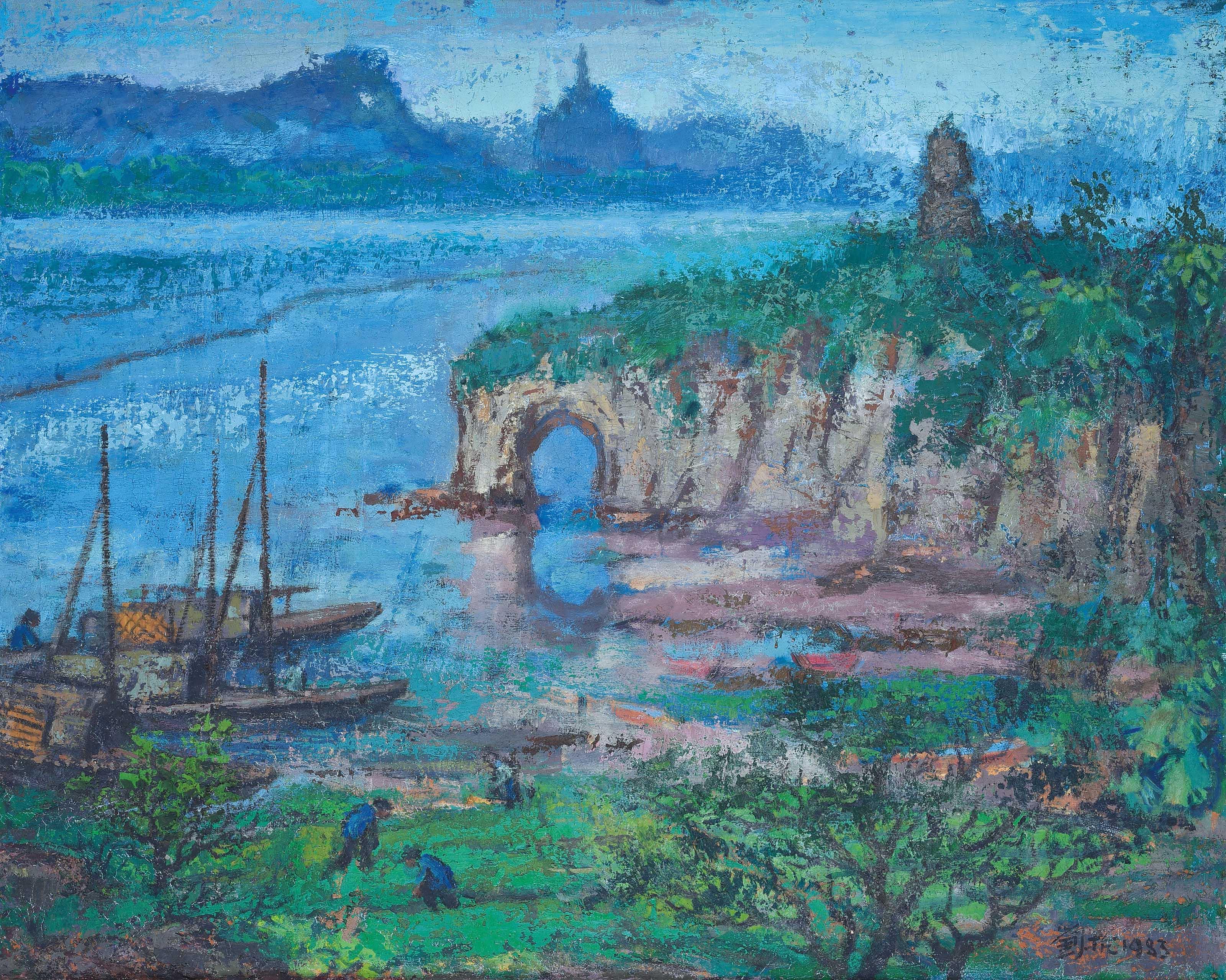 Liu Kang - Elephant Trunk Hill, Guilin