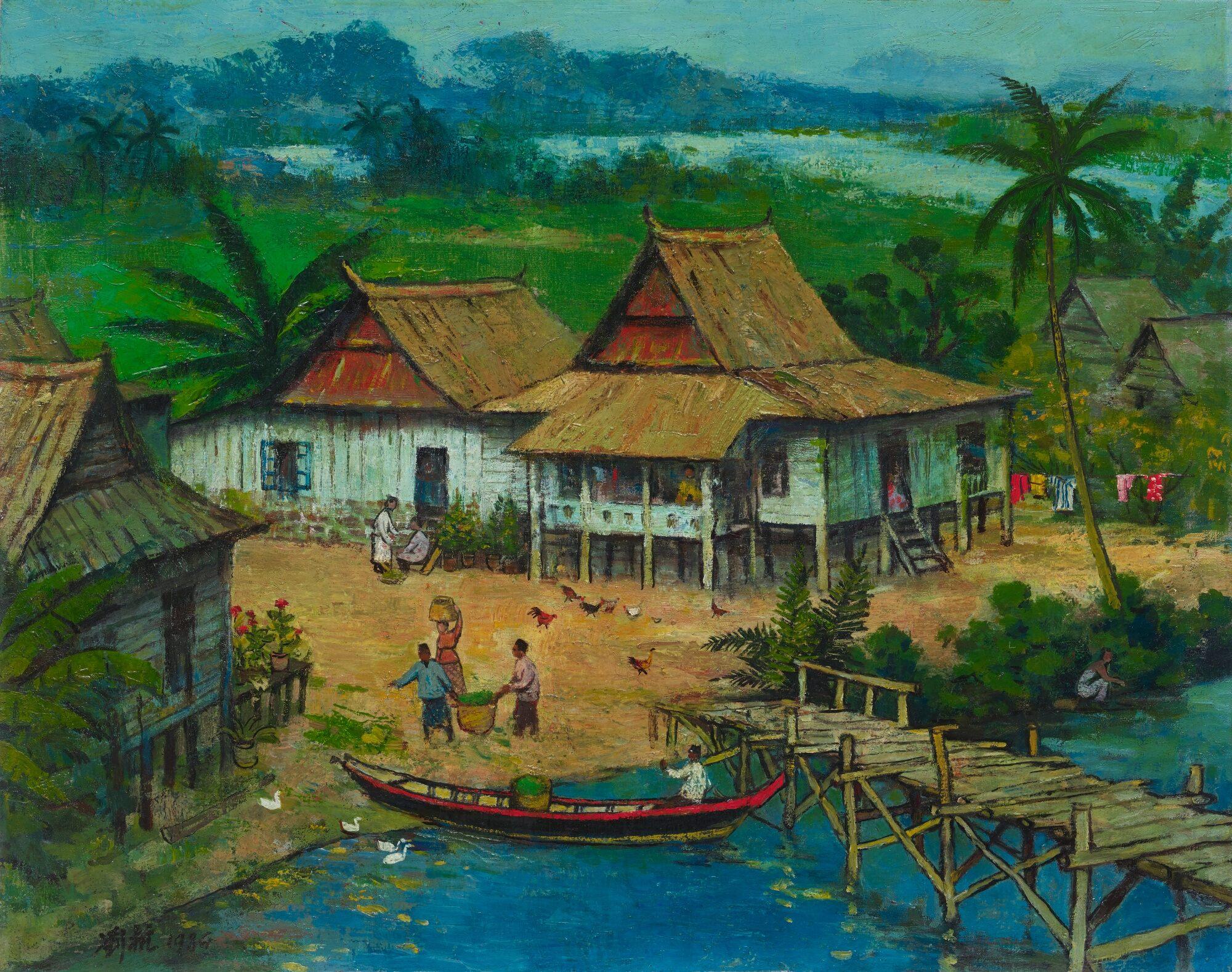 Liu Kang - Kampong Scene