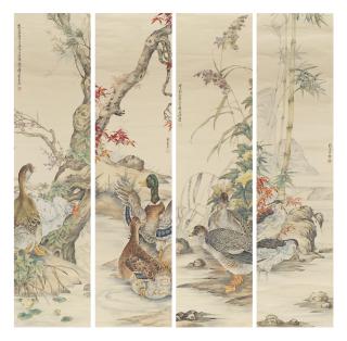 Liu Kuiling - Birds and Flowers
