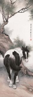Liu Kuiling - Horse Standing