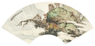 Liu Kuiling - Monkeys In Misty Mountains