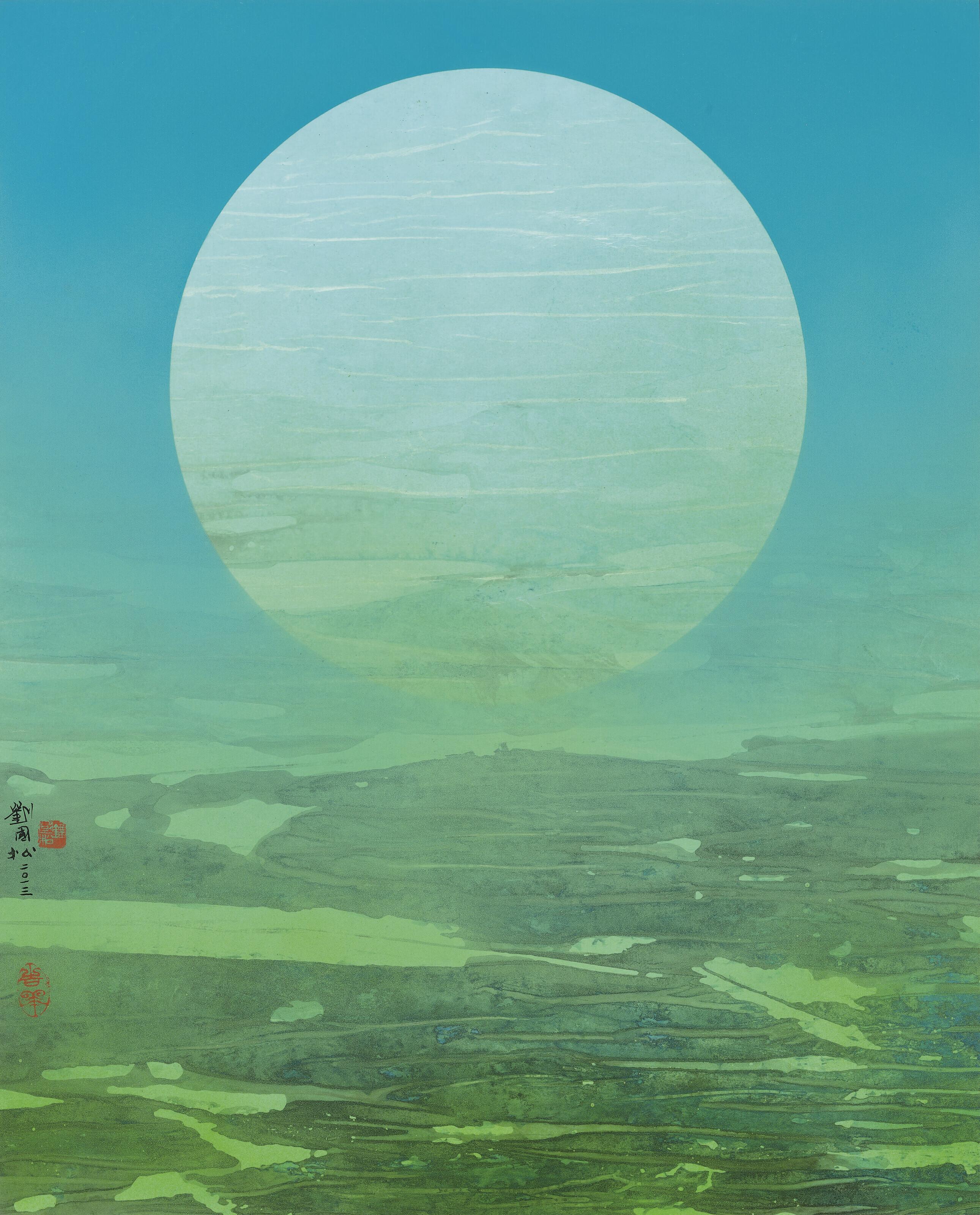 Liu Kuo-Sung - Metamorphosis of the Moon No. 165