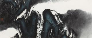 Liu Kuo-Sung - Snowy Mountain (Painted In 1966)