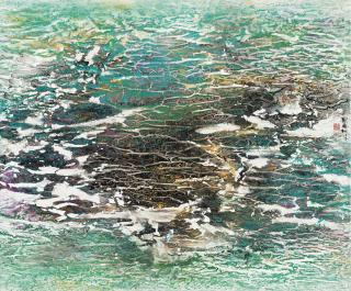 Liu Kuo-Sung - Spring Colour in Movement: Jiuzhaigou Series No. 5