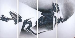 Liu Kuo-Sung - Universe Is My Heart No. 4 (Quadriptych)