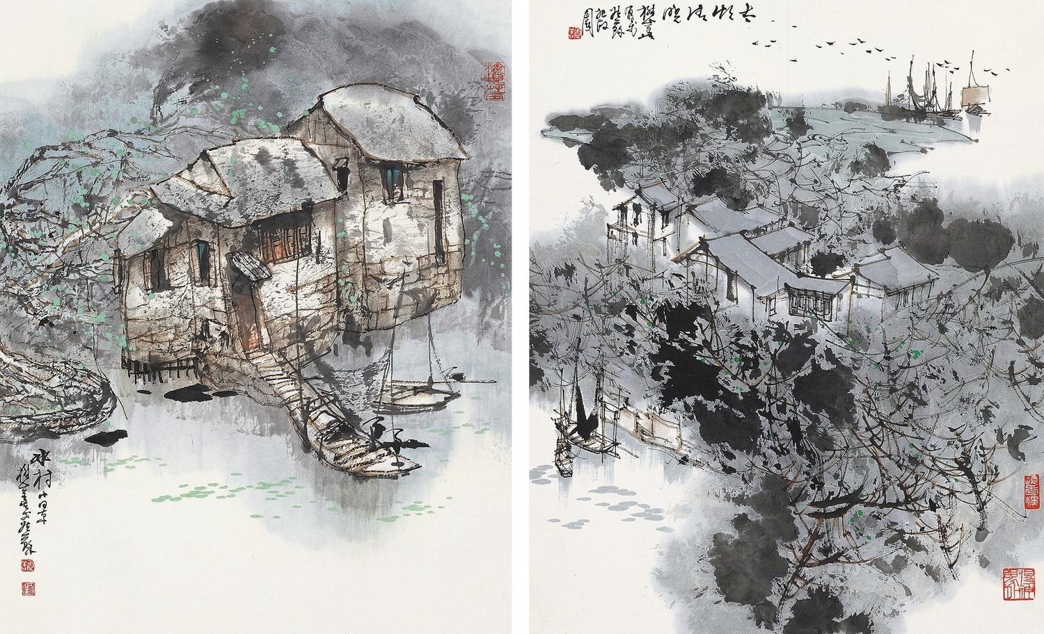 Liu Maoshan - Landscapes In South