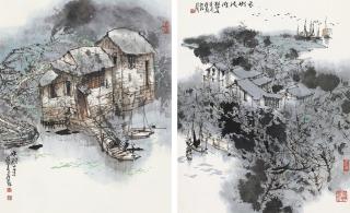 Liu Maoshan - Landscapes In South