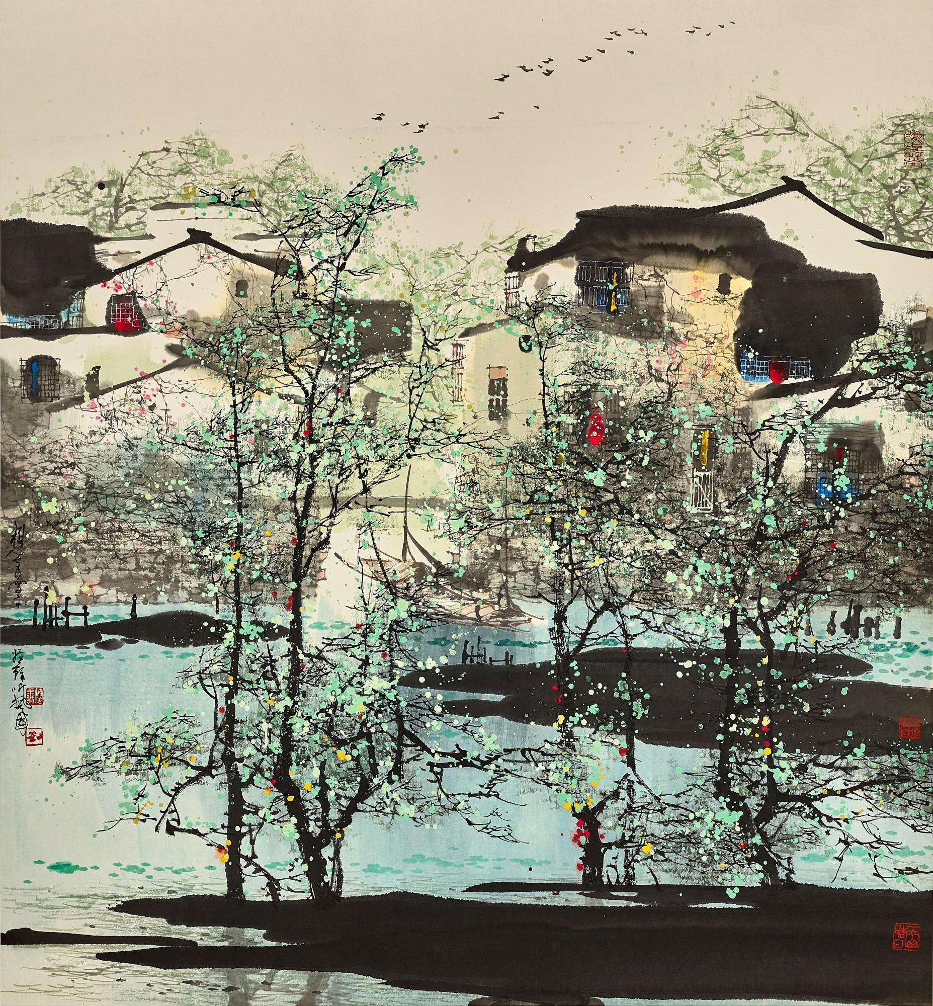 Liu Maoshan - Water Village