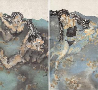 Liu Qinghe - Beautiful Water Ii & Iii (Two Works)