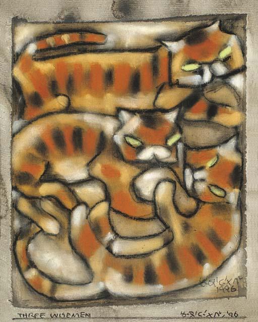 Liu Qiwei - Cat - Three Wisemen