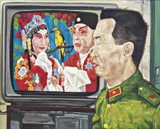 Liu Wei - Dad In Front Of Tv Set