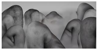 Liu Wei - Landscape (montagnes célestes), 2004