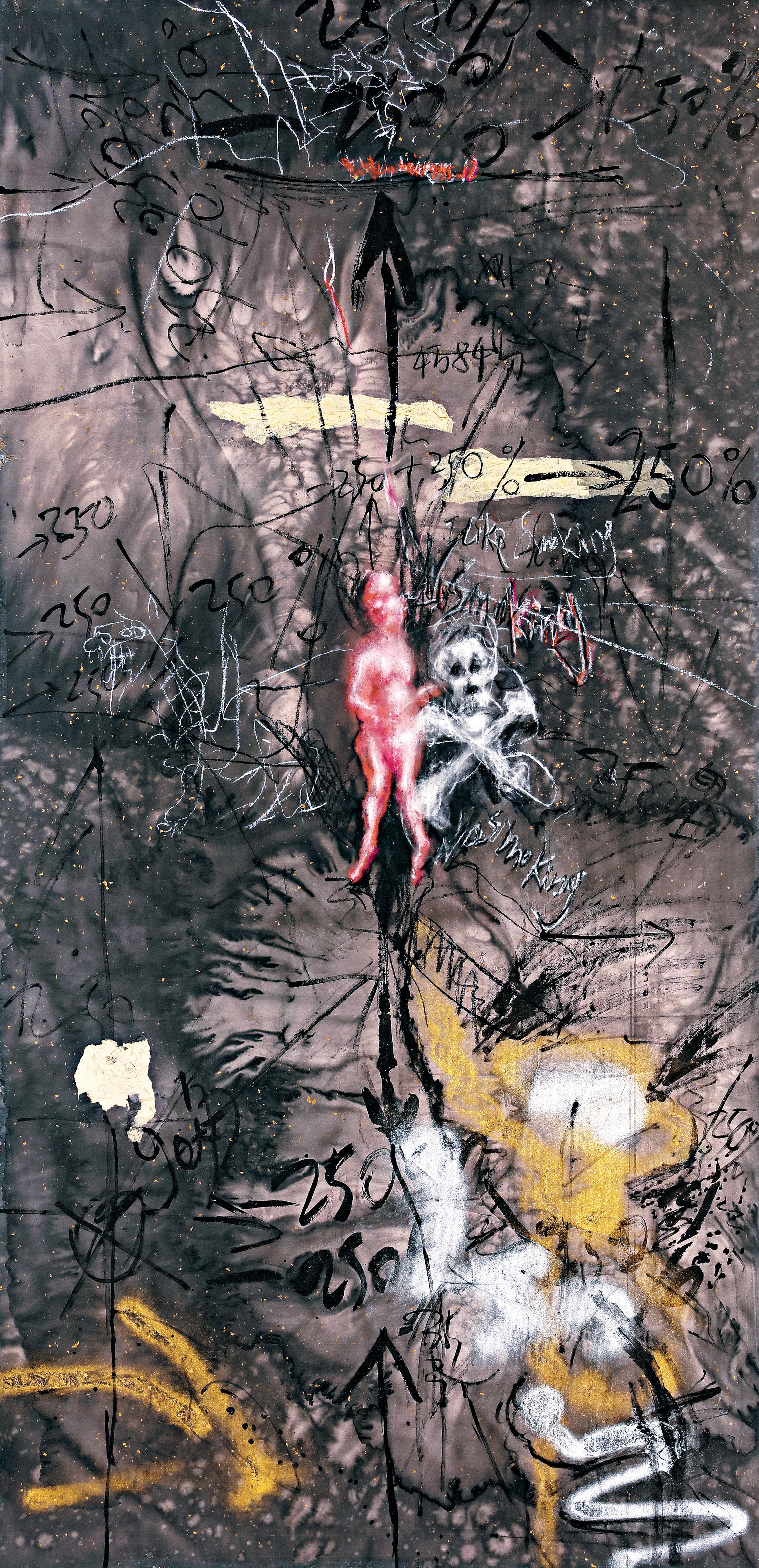 Liu Wei - No Smoking Series: I Like Smoking(Painted In 1995)